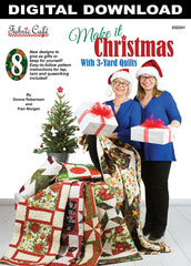 Make It Christmas with 3-Yard Quilts Book