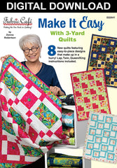 Make It Easy With 3-Yard Quilts Book