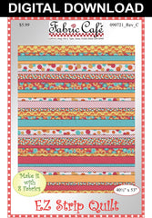 EZ Strip Quilt Pattern