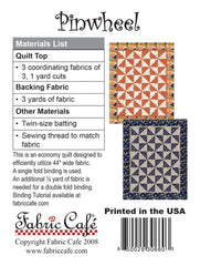 Pinwheel - 3 Yard Quilt Pattern