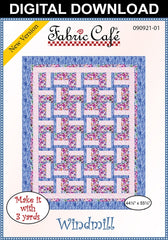 Windmill 3 Yard Quilt Pattern