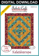 Kaleidoscope 3-Yard Quilt Pattern