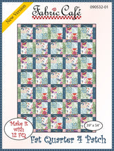 Fat Quarter 4 Patch Quilt Pattern