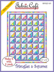 Triangles & Squares 3-Yard Quilt Pattern