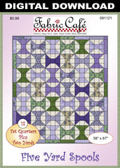 5-Yard Spools Downloadable Quilt Pattern