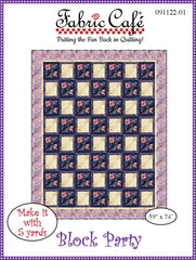 Block Party 5-Yard Quilt Pattern