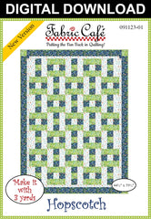 Hopscotch 3-Yard Quilt Pattern