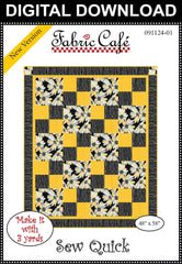 Sew Quick 3-Yard Quilt Pattern