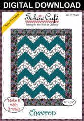 Chevron 3-Yard Quilt Pattern