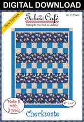 Checkmate 3-Yard Quilt Pattern