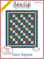 Four Square 3-Yard Quilt Pattern