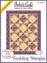 Tumbling Triangles 3-Yard Quilt Pattern