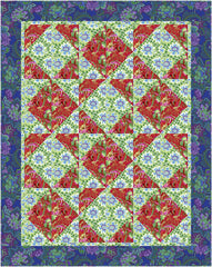 Tumbling Triangles 3-Yard Quilt Pattern