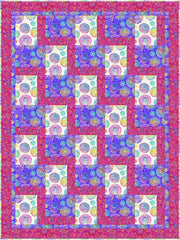 Stepping Up 3-Yard Quilt Pattern