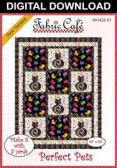 Perfect Pets 3 Yard Quilt Pattern