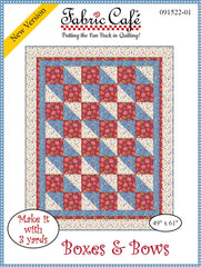 Boxes & Bows 3-Yard Quilt Pattern