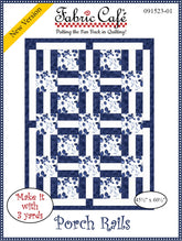 Porch Rails 3-Yard Quilt Pattern