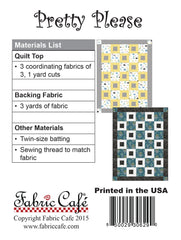 Pretty Please 3-Yard Quilt Pattern