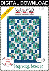 Stepping Stones 3-Yard Quilt Pattern