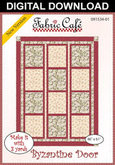 Byzantine Door 3 Yard Quilt Pattern
