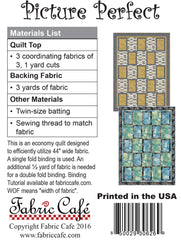 Picture Perfect 3-Yard Quilt Pattern
