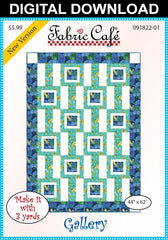 Gallery 3 Yard Quilt Pattern