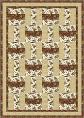 Rail Fence 3 Yard Quilt Pattern