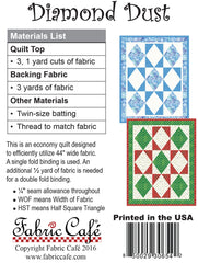Diamond Dust 3-Yard Quilt Pattern