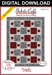 Dash 3-Yard Quilt Pattern