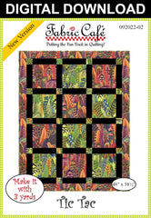 Tic Tac 3-Yard Quilt Pattern