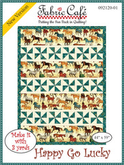 Happy Go Lucky 3 Yard Quilt Pattern