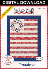 Freedom 3 Yard Quilt Pattern