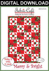 Merry & Bright 3-Yard Quilt Pattern
