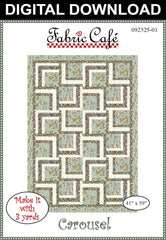 Carousel 3-Yard Quilt Pattern