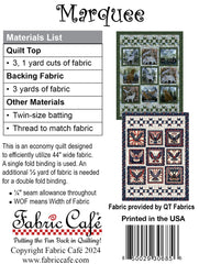 Marquee 3-Yard Quilt Pattern | Perfect for 10-inch Panels