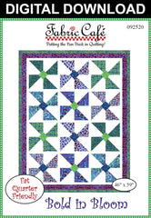 Bold in Bloom Quilt Pattern