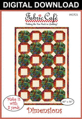 Dimensions 3-Yard Quilt Pattern