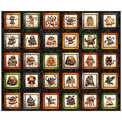 Ghosts & Ghouls Panel Quilt Kit