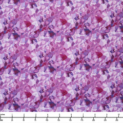 Benartex Prismatics Crushed Glass Fuschia 16091 23 - By The Yard