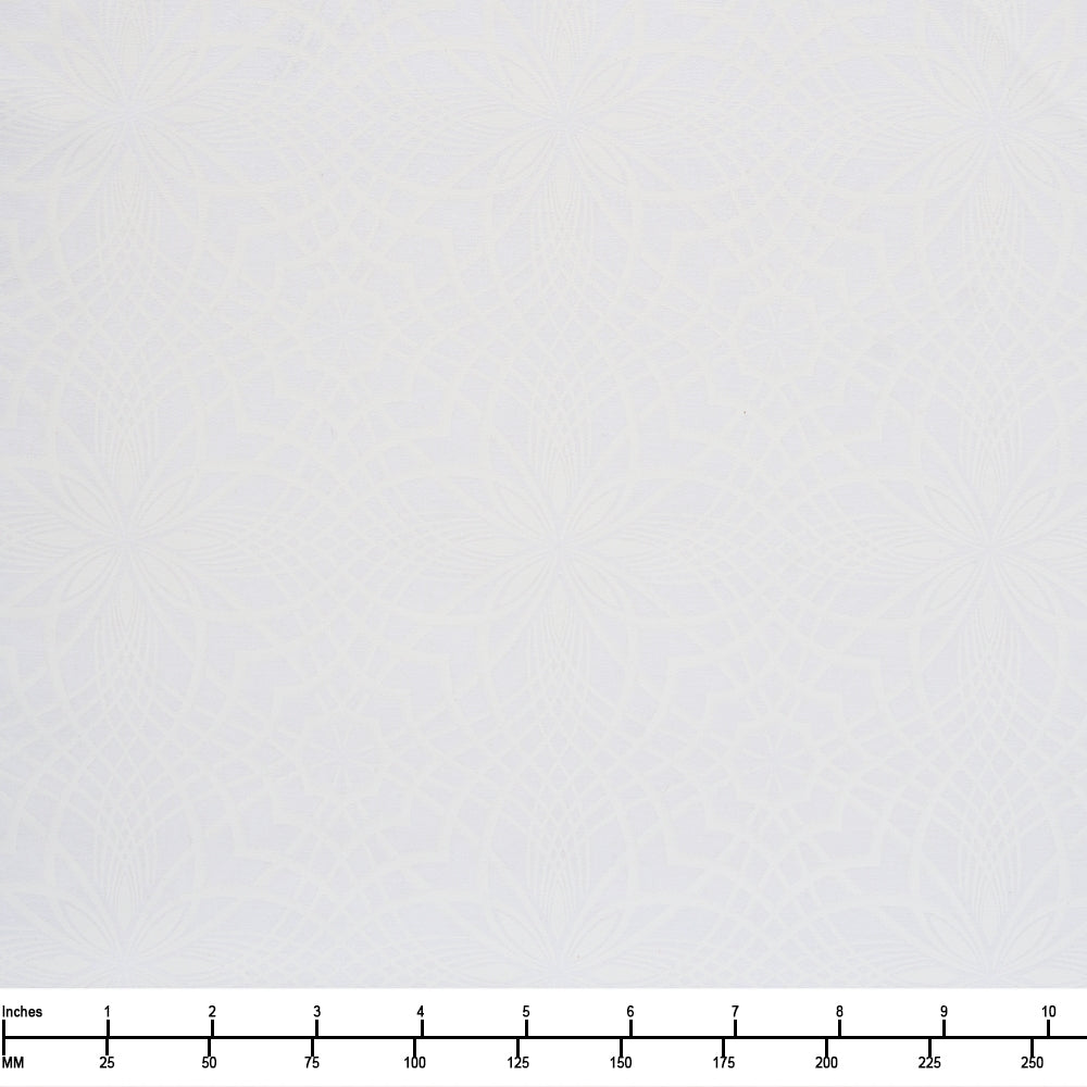 Timeless Treasures Basics White Out Kaleidoscope Hue C1712 White - By The Yard