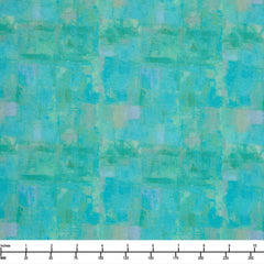 Windham Fabrics Grounded Quiet Space 54339D 17 Aqua - By The Yard