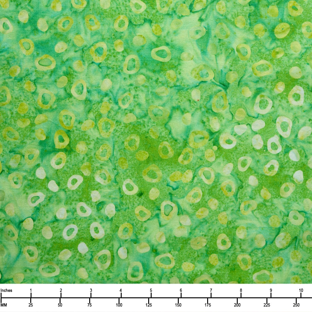 Riley Blake Batiks Bold in Bloom Green Apple BT23514 314 - By The Yard