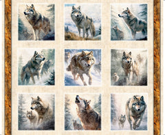 Running with the Pack Panel Quilt Kit