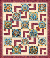 Boho Mirage Panel Quilt Kit