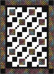Vivid Vibes 3-Yard Quilt Kit