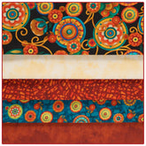 Citrus Swirls 5-Yard Quilt Kit
