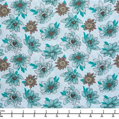 Dahlias at Dusk 5-Yard Quilt Kit