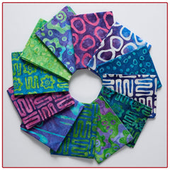 Lush Lagoon Fat Quarter Quilt Kit