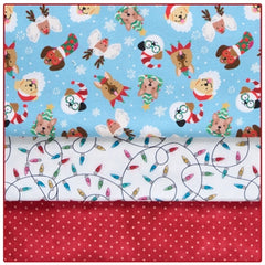 Festive Pups 3-Yard Quilt Kit