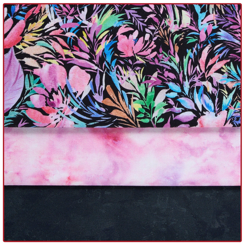 Sketchbook Floral 3-Yard Quilt Kit